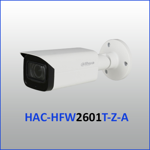 caméra bullet HAC-HFW2601T-Z-A